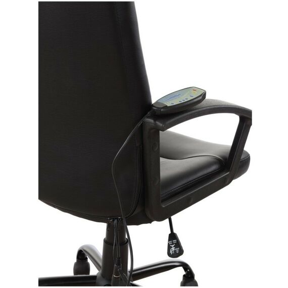 Стулья и кресла: Кресло офисное Brabix Device MS-002 4 массажных модуля, экокожа, черное [532520] фотографии