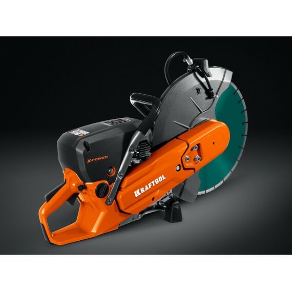 Бензорезы: Бензорез по бетону (бетонорез) KRAFTOOL K770-16 H 3700 Вт, 400 мм, диск в комплекте фотографии