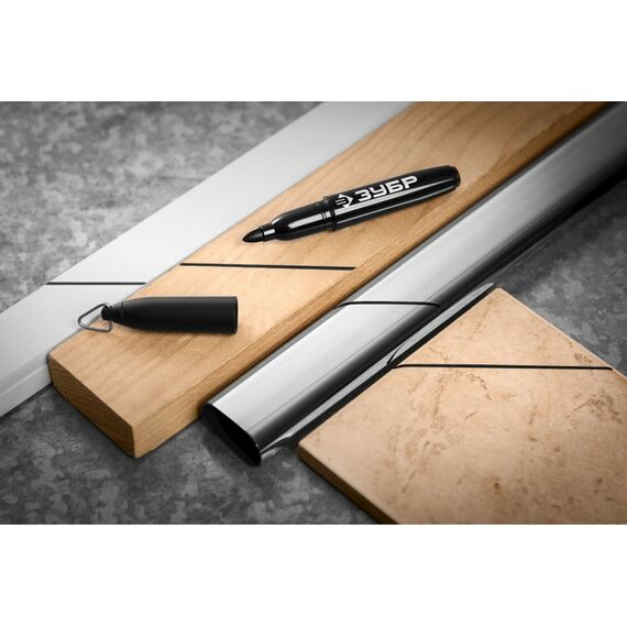 Перманентный маркер Зубр Мини черный, 1-3 мм, 80 шт [06331-2] фотографии