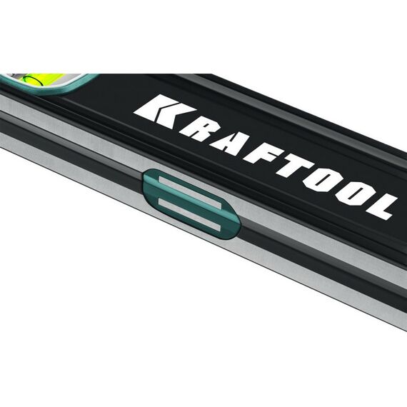 Сверхпрочный магнитный уровень KRAFTOOL A-RATE CONTROL 1000 мм точность 0.3 мм/м, с зеркальным глазком [34988-100] фотографии