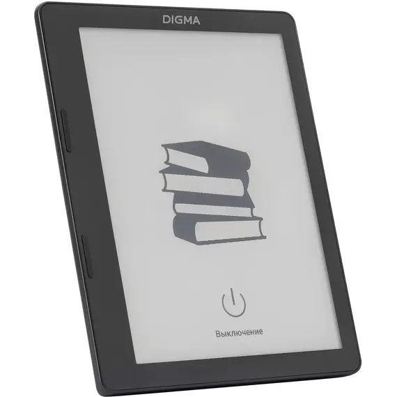 Электронная книга Digma F4 5.83" E-Ink 680x920 Touch Screen 1.2Ghz 1Gb/8Gb/SD/microSDHC/подсветка дисплея черный [F4B] фотографии