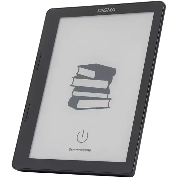 Электронная книга Digma F4 5.83" E-Ink 680x920 Touch Screen 1.2Ghz 1Gb/8Gb/SD/microSDHC/подсветка дисплея черный [F4B] фотографии