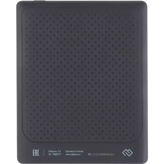 Электронная книга Digma F4 5.83" E-Ink 680x920 Touch Screen 1.2Ghz 1Gb/8Gb/SD/microSDHC/подсветка дисплея черный [F4B] фотографии