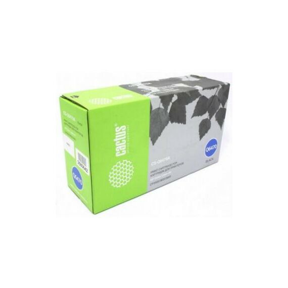 Для HP (совместимые): Картридж Cactus CS-Q6470A Black для hp LJ CP3505/3600/3800 фотографии