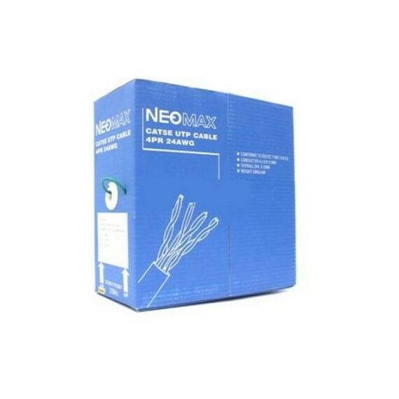Кабель и разъемы: Кабель NeoMax NM10111 UTP 4 пары, кат.5e, LSZH, бухта 305м фотографии