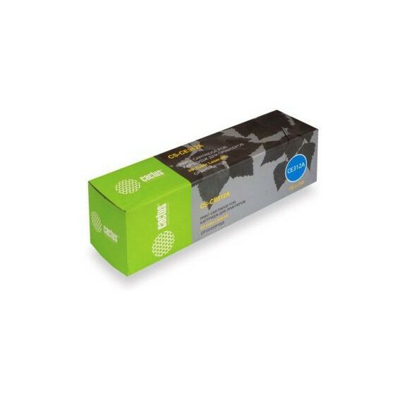 Для HP (совместимые): Картридж Cactus CS-CE312A Yellow для hp Color LJ CP1012/CP1025 фотографии