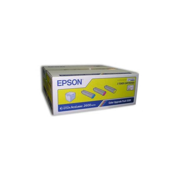 Для Epson (оригинал): Набор из 3 картриджей Epson S050289 Upgrade Pack CMY EPS AcuLaser 2600 серии фотографии