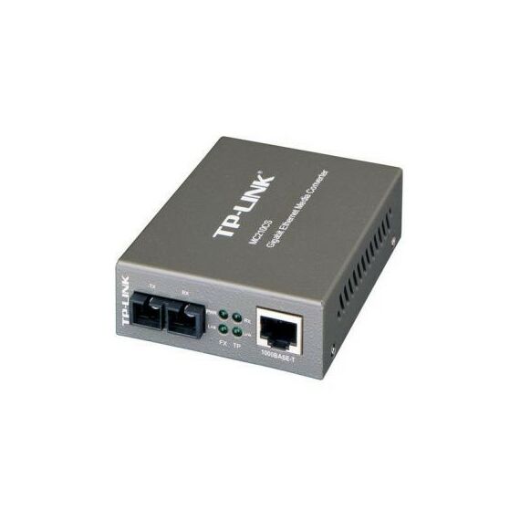 Медиаконвертеры и модули: Медиаконвертер TP-Link MC200CM 1000Base-T to 1000Base-SX Media Converter, 1 UTP, 1 fiber SC type фотографии