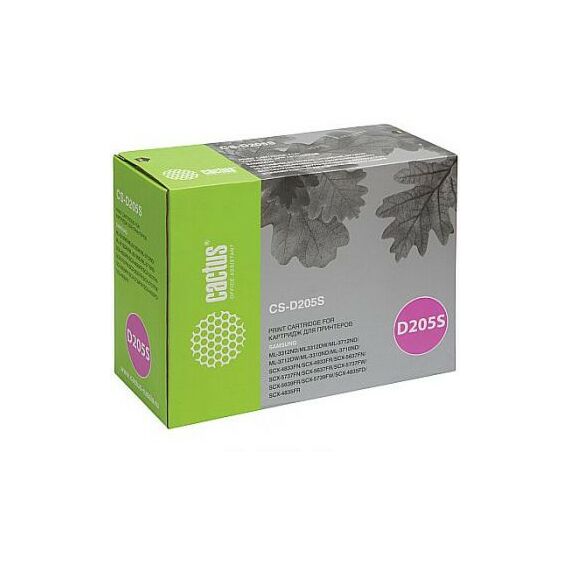 Для Samsung (совместимые): Картридж Cactus CS-D205S для Samsung ML3312/3310/3710,SCX5639/5739/4835/4833/5637/5737 фотографии