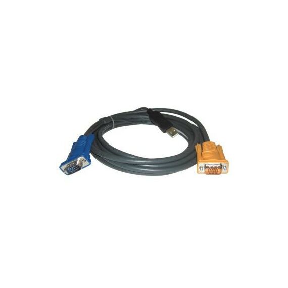 KVM-переключатели: Кабель ATEN 2L-5203UP для KVM переключателей  USB+VGA15M, 3м фотографии