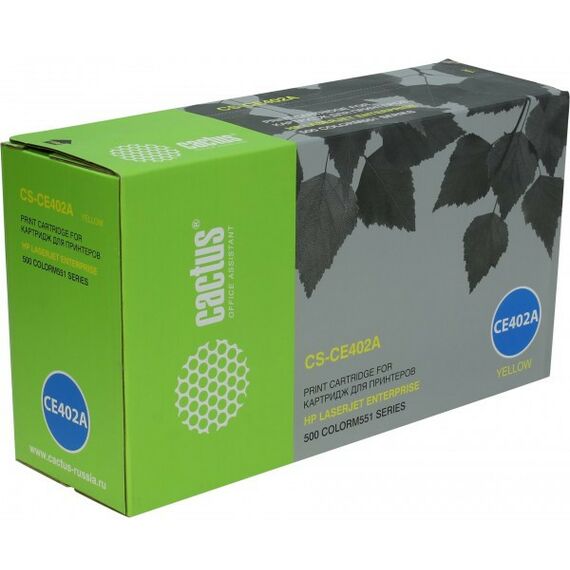 Для HP (совместимые): Картридж Cactus CS-CE402A Yellow для hp 500 Color M551 фотографии