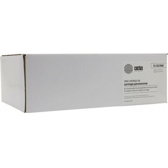 Для HP (совместимые): Картридж Cactus CS-CE278AD для HP LJ P1560/P1566/P1600/P1606/M1536 фотографии