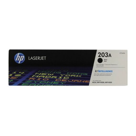 Для HP (оригинал): Картридж HP CF540A Black №203A для HP LJ Pro M254/M280/M281 фотографии