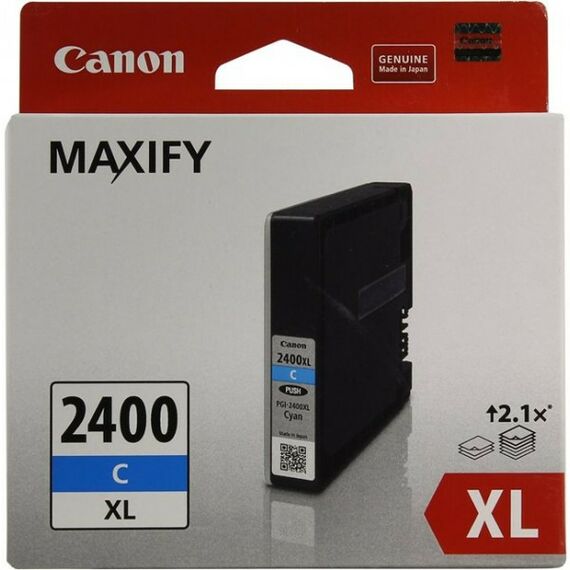 Для Canon (оригинал): Чернильница Canon PGI-2400XLC Cyan для MAXIFY iB4040, MB5040/5340 фотографии