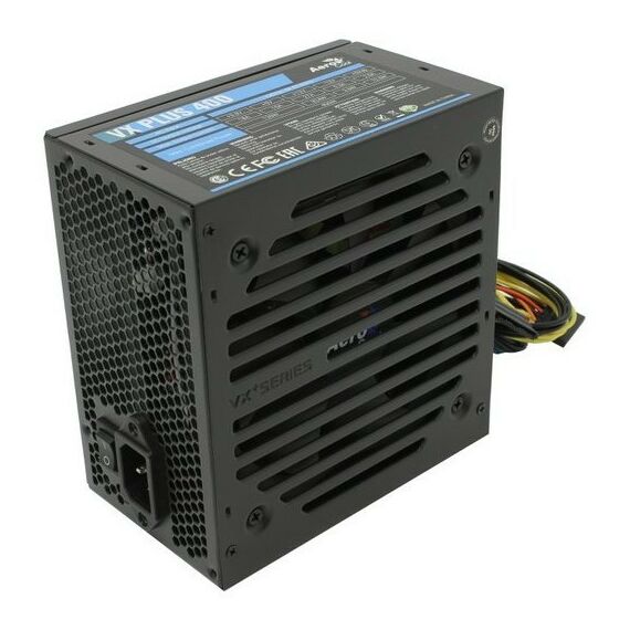 Блоки питания: Блок питания AeroCool VX-400 PLUS 400W ATX 24+2x4+6пин RTL фотографии