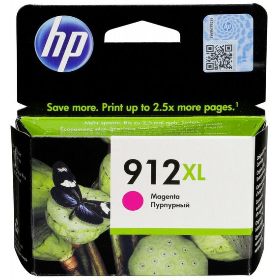 Для HP (оригинал): Картридж HP 912XL Magenta для HP OfficeJet 8010/8020 серии [3YL82AE] фотографии