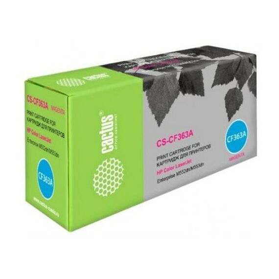 Для HP (совместимые): Картридж Cactus CS-CF363A Magenta для HP LJ M552/553/577 фотографии