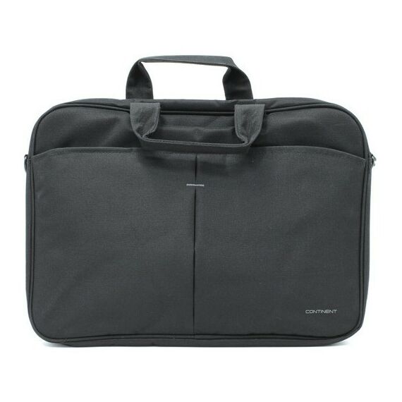 Сумки и чехлы для ноутбуков: Сумка Continent CC-018 Bk полиэстер, чёрная, 17" фотографии