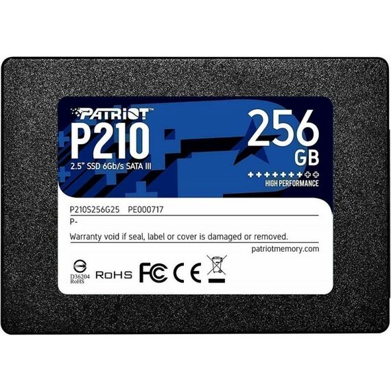 SSD-накопители: SSD-накопитель Patriot 256 Gb P210 SATA 6Gb/s 2.5" [P210S256G25] фотографии