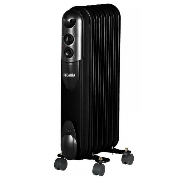 Масляные радиаторы: Масляный радиатор РЕСАНТА ОМПТ-7НЧ фотографии