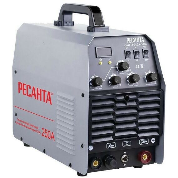 Сварочные аппараты: Сварочный аппарат инверторный РЕСАНТА САИ-250АД AC/DC фотографии
