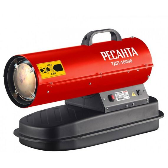 Тепловые пушки: Тепловая дизельная пушка РЕСАНТА ТДП-10000 фотографии