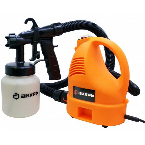 Распылители, краскопульты: Электрический краскопульт Вихрь ЭКП-700В фотографии