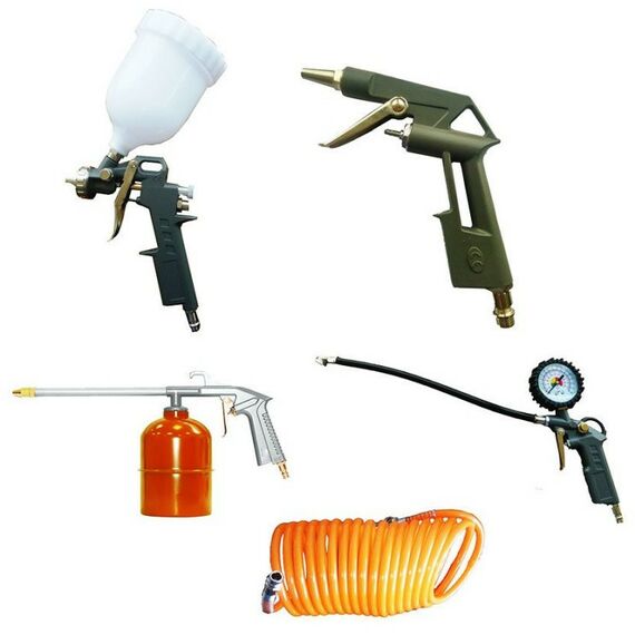 Наборы пневмоинструмента: Набор пневмоинструмента Вихрь НП-5 фотографии