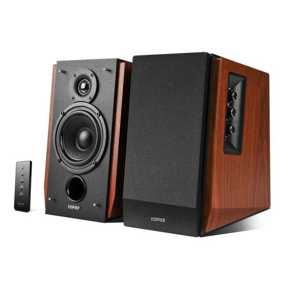 Колонки: Колонки Edifier R1700BT 2x33W, дерево,  Bluetooth, ПДУ фотографии