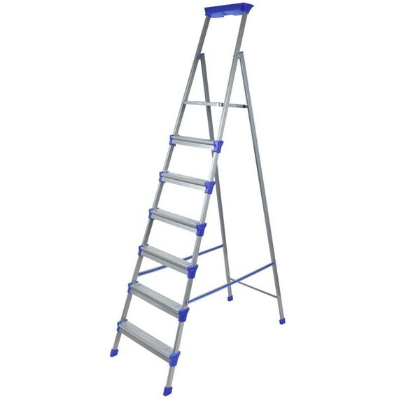 Стремянки и лестницы: Стремянка  НИКА СМ7 7 ступеней, max 120кг, стальная фотографии