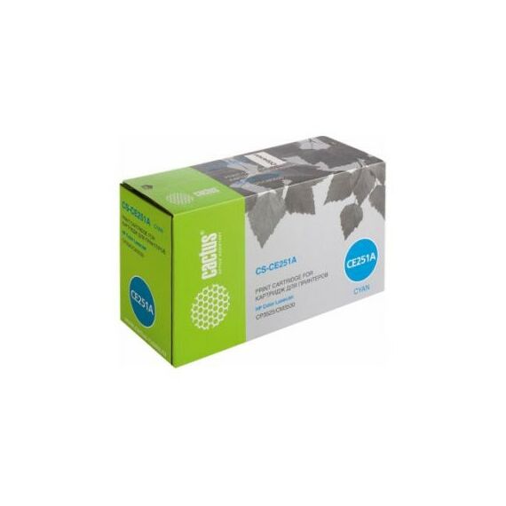 Для HP (совместимые): Картридж Cactus CS-CE251A Cyan для hp Color LJ CP3525/CM3530 фотографии
