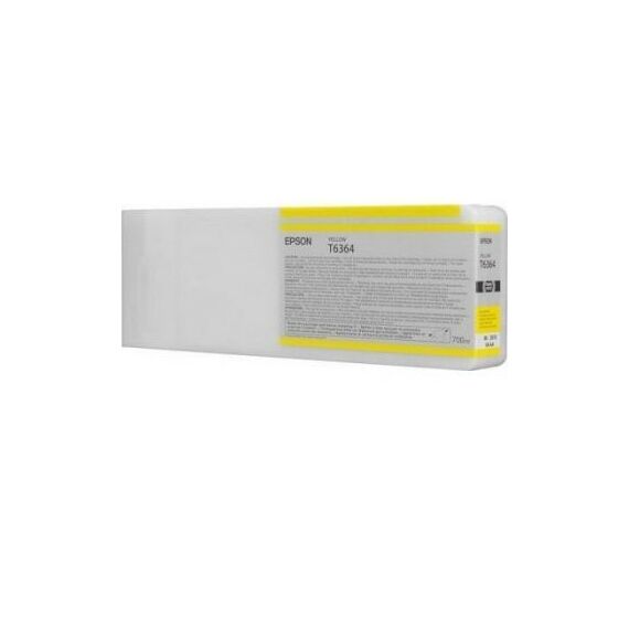 Для Epson (оригинал): Картридж Epson T6364 Yellow для Stylus Pro 7900/9900, 700 мл [C13T636400] фотографии