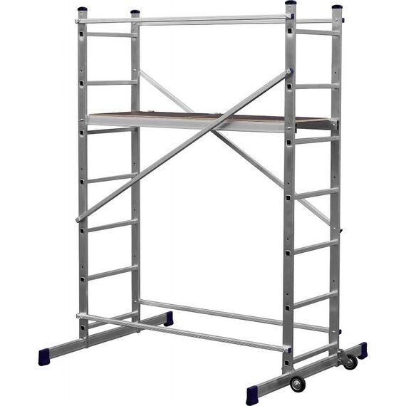 Стремянки и лестницы: Алюминиевая вышка-тура СИБИН 38840-3 3 метра фотографии