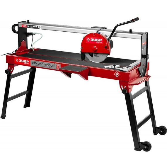 Плиткорезы: Электроплиткорез Зубр Мастер ЭП-300-1500C длина реза 1200 мм фотографии