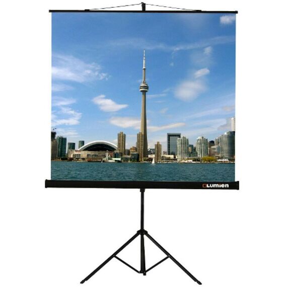 Экраны для проекторов: Экран на штативе Lumien Master View 153x203 см Matte White FiberGlass, 4:3, устойчивый [LMV-100107] фотографии