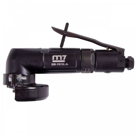 Пневмошлифмашины: Пневматическая угловая шлифовальная машина (УШМ) MIGHTY SEVEN QB-193L 75 мм, 13500 об/мин, с рычажным выключателем фотографии