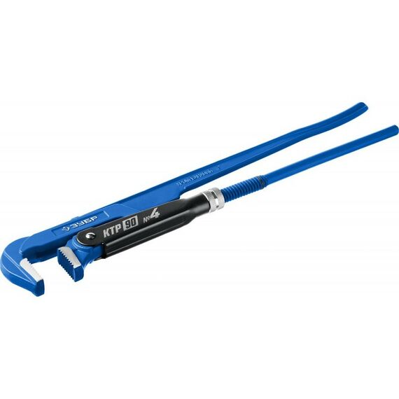 Столярно-слесарный инструмент: Ключ трубный Зубр КТР-90 №4 прямые губки [27335-4_z02] фотографии