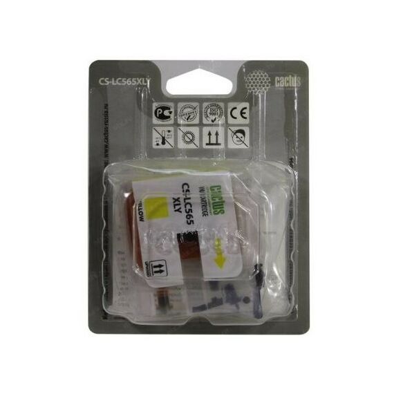 Для Brother: Картридж совместимый Cactus CS-LC565XLY Yellow для Brother MFC-J2310/J2510/J3520 фотографии