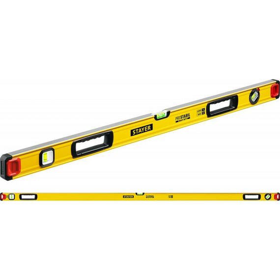 Строительные уровни: Уровень строительный фрезерованный STAYER ProSTABIL 2000 мм [3471-200] фотографии