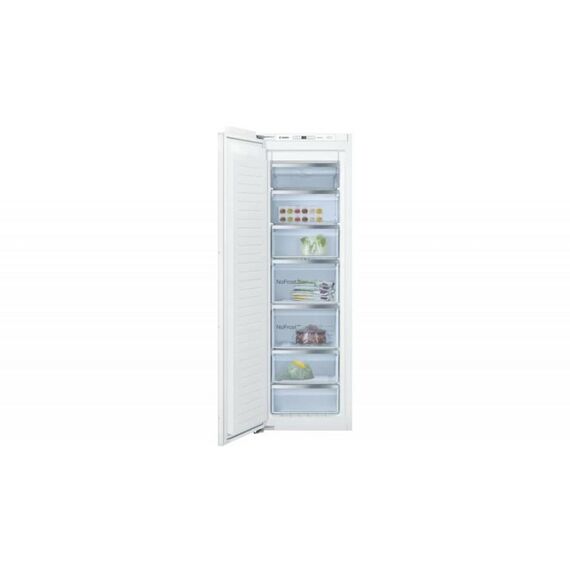 Встраиваемые холодильники: Встраиваемая морозильная камера BOSCH GIN81AE30M Series 4 1840 x 640 x 610, 235 л, 36 дБ, NoFrost, сигнал открытой двери фотографии