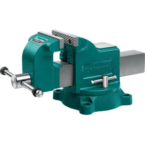 Тиски, струбцины, наковальни, верстаки: Слесарные тиски KRAFTOOL GRAND 100 мм [32702-100] фотографии