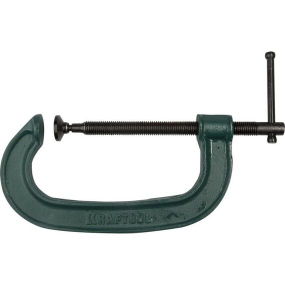 Тиски, струбцины, наковальни, верстаки: Струбцина G-образная KRAFTOOL EXTREM G-150 150х65 мм [32229-150] фотографии