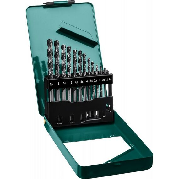 Буры, пики, коронки, сверла: Набор сверл по металлу KRAFTOOL HSS-G 13шт (1.5-6.5мм) сталь М2 (S6-5-2) [29651-H13] фотографии