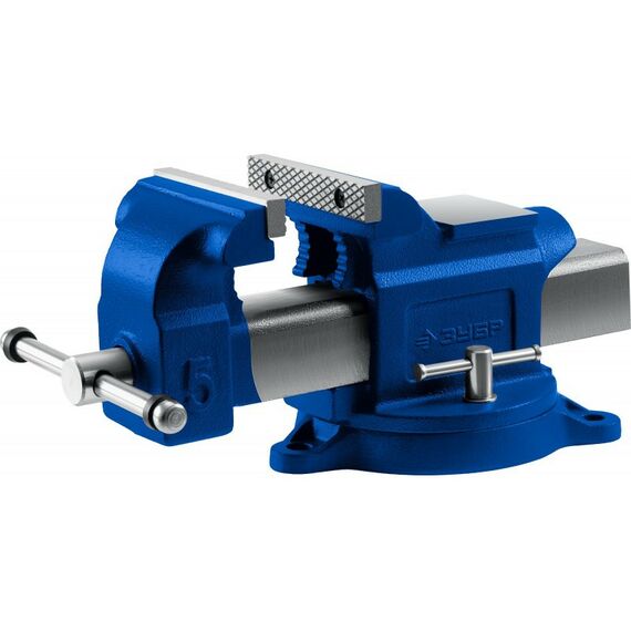 Тиски, струбцины, наковальни, верстаки: Слесарные тиски Зубр Профессионал 125 мм [32703-125] фотографии