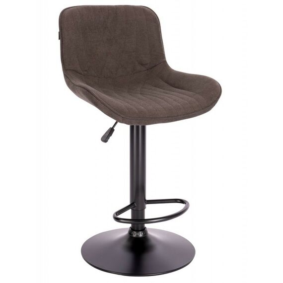 Барные стулья: Барный стул Everprof Grace Black Ткань Темно-коричневый [EP Grace B Fabric Dark Brown] фотографии