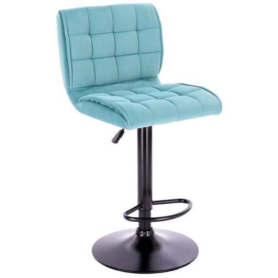Барные стулья: Барный стул Everprof Richy Ткань Бирюзовый [EP Richy Fabric Turquoise] фотографии