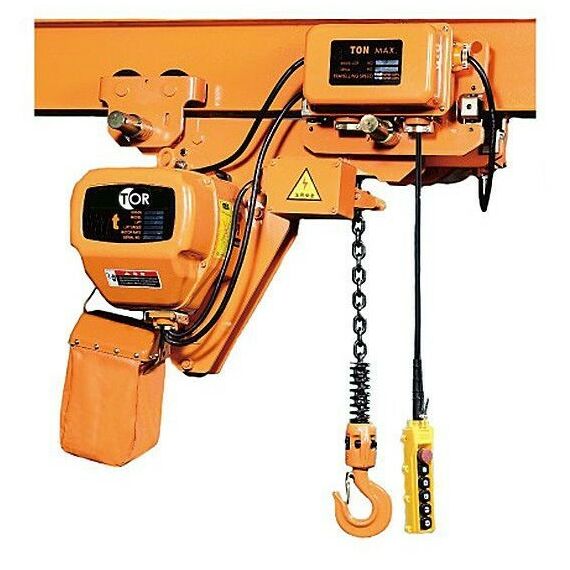 Лебедки, тали, тельферы: Таль электрическая цепная TOR HHBBSL05-02 5 т 6 м УСВ [1003961] фотографии
