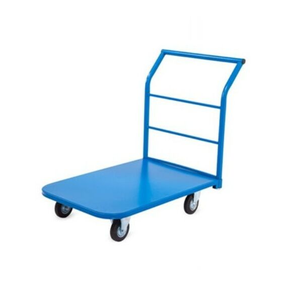 Тележки: Тележка платформенная TOR ТП-2 600х900мм, г/п 300 кг, колеса 125 мм [1005794] фотографии