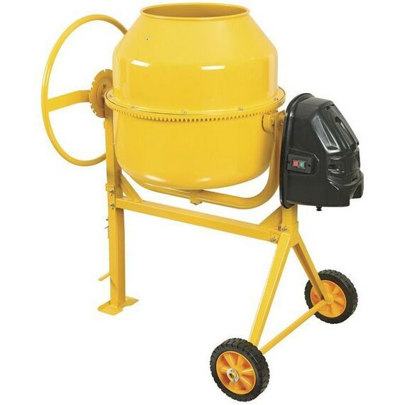 Бетоносмесители: Бетоносмеситель TOR 74512R 120 л, 220В, чугунный венец [1000729] фотографии