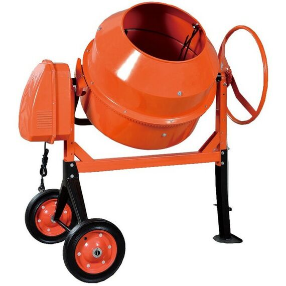 Бетоносмесители: Бетоносмеситель TOR JS260L 260 л, 220В, чугунный венец [1017839] фотографии